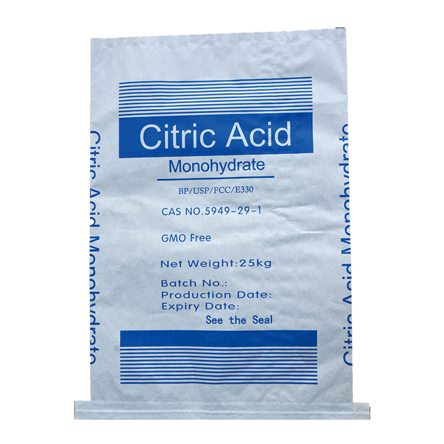 N° CAS 77-92-9 prix de l'acide citrique/acide citrique monohydraté anhydre